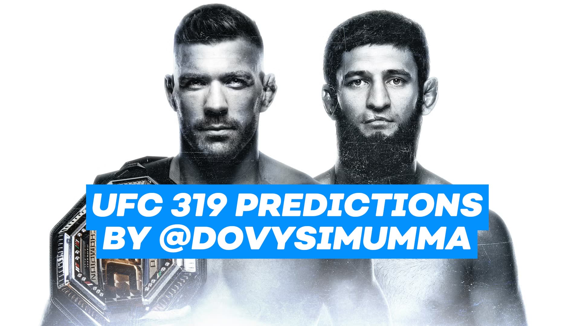 Dovy’s UFC 319 Boosted Parlay