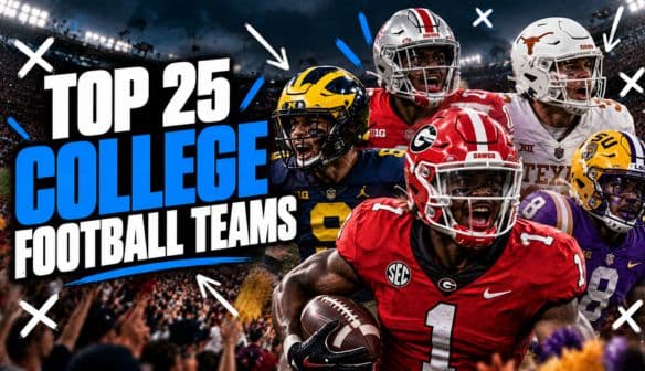 Bovada’s Top 25 College Football Teams