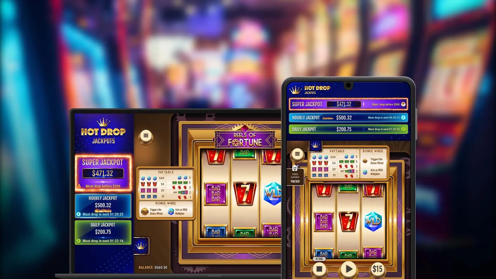 Slot Machines and Progressive Jackpots